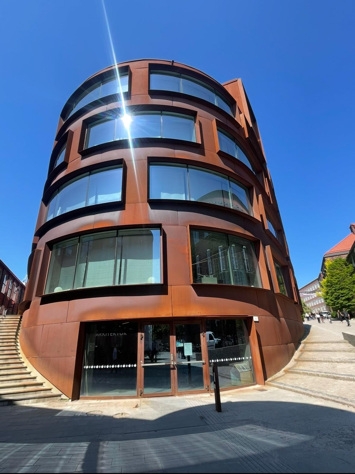 KTH School of Architecture building in Stockholm where student interviews took place